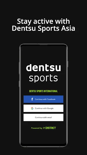 Dentsu Sports Asia Active Screenshot 0