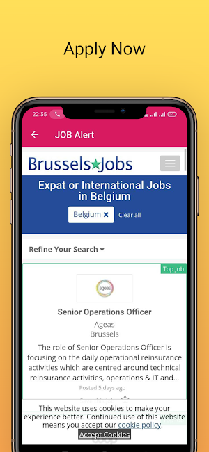 Belgium Jobs Hub Screenshot 3