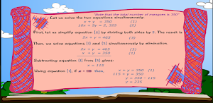 Solving Problem Using Linear Equations-2 Variables Screenshot 2
