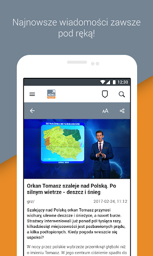 Polsat News Screenshot 0