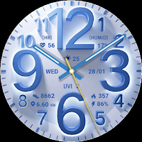 Business Blue Watch Face
