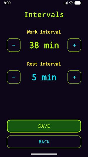Lucky Timer Screenshot 3