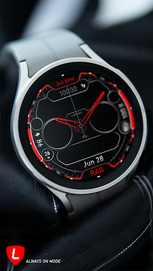 Hybrid Watch Face 080 Screenshot 3