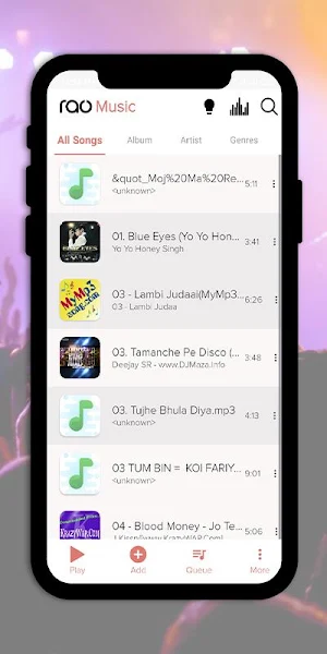 Rao Music Player Screenshot 2
