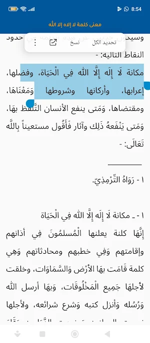 الفقه في الدين عصمة من الدين Screenshot 2