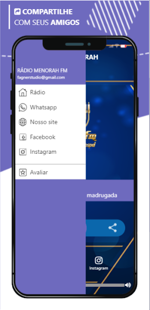Rádio Menorah FM Screenshot 2