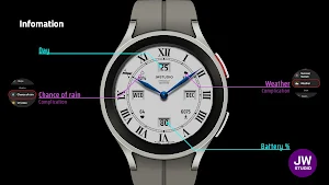 JW086 jwstudio watchface Screenshot 1