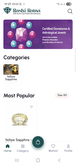 RashiRatna Certified Gemstone Screenshot 0