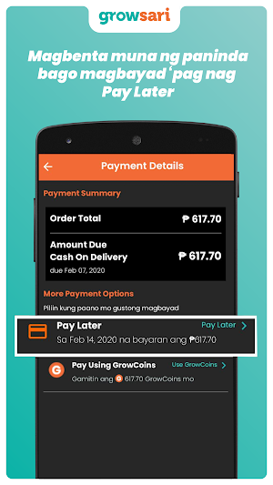 GrowSari Screenshot 3