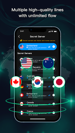 Shark Proxy: Fast VPN Screenshot 2