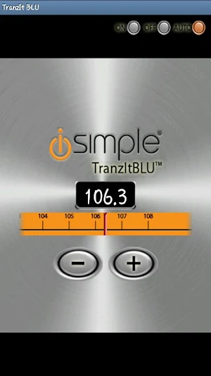 TranzIt BLU iSimple App Screenshot 0