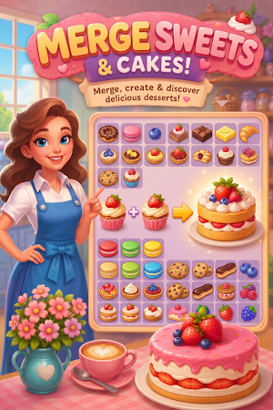 Sweet Cake Merge Screenshot 3