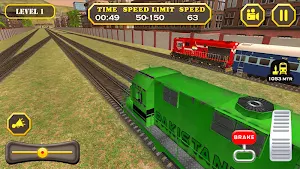 India VS Pakistan Train racing game Screenshot 3