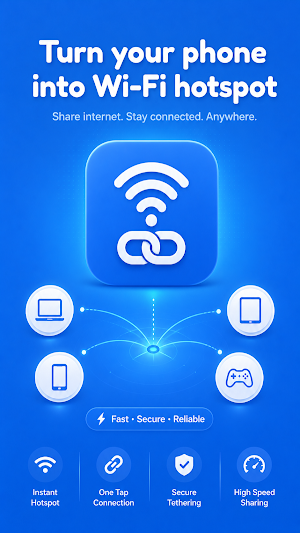 Mobile Hotspot: WiFi Sharing Screenshot 0