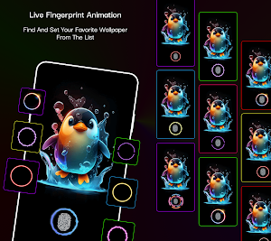 Fingerprint Live Animation HD Screenshot 2