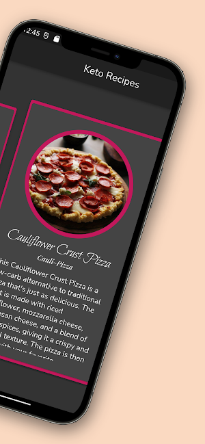 Keto Recipes Screenshot 1
