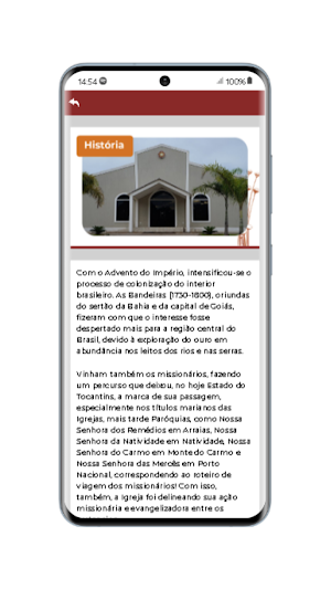 Arquidiocese de Palmas Screenshot 2