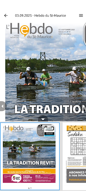 L’Hebdo du St-Maurice Screenshot 3