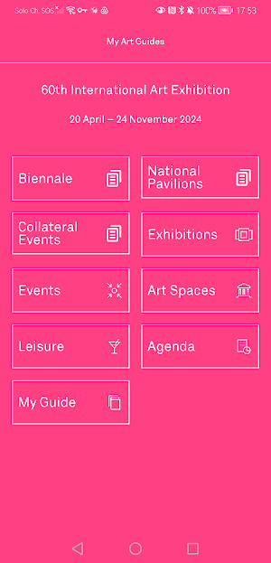 My Art Guide Venice 2024 Screenshot 1