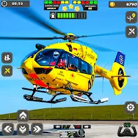 Police Helicopter Flight Game
