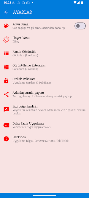 Mobil Canlı TV – HD Yayın Screenshot 2