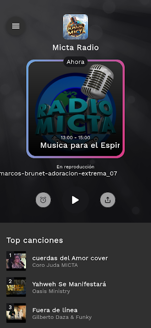 Micta Radio Screenshot 0