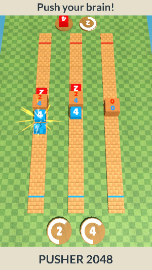 Pusher 2048 Screenshot 0