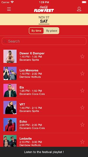 Coca-Cola Flow Fest Screenshot 3