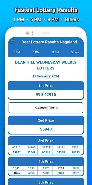 Dear Lottery Results Nagaland Screenshot 2