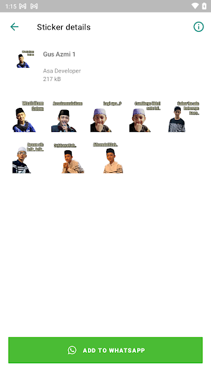 Sticker Gus Azmi Screenshot 3