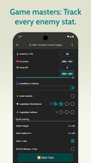 Dekard - RPG Value Tracker Screenshot 1