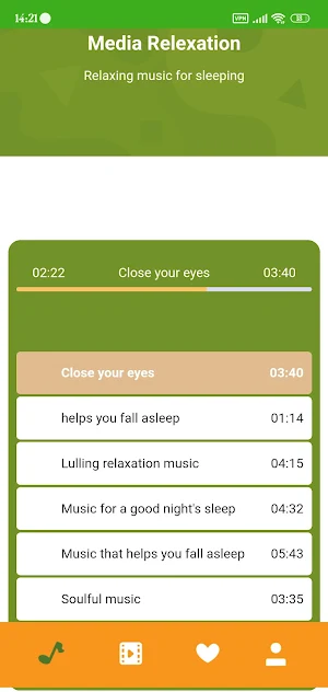 Media Relaxation Screenshot 1