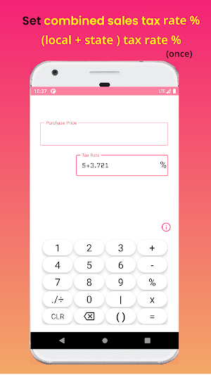 Sales Tax Calculator - Easy Screenshot 3