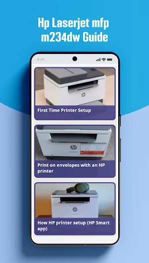 Hp Laserjet mfp m234dw Guide Screenshot 2