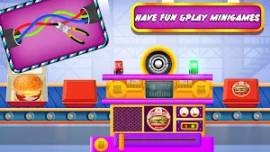 Burger Factory kitchen simulator: Fast Food Maker Screenshot 3