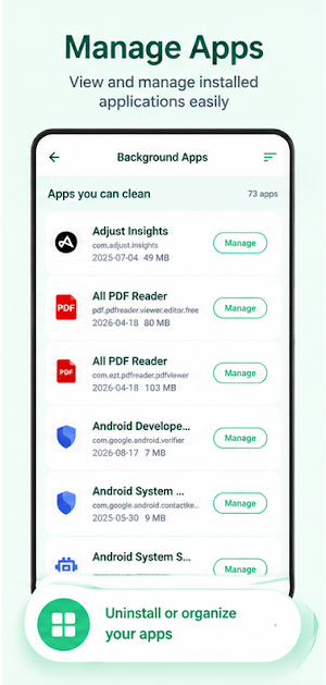 Clario: Storage & Device Screenshot 3