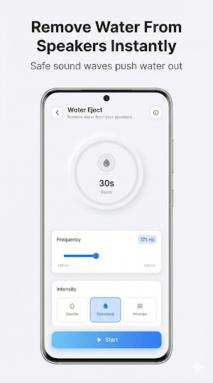 Speaker Cleaner Water Remover Screenshot 1