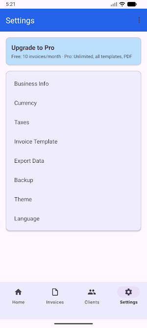 InvoiceGo Fast & Professional Screenshot 2