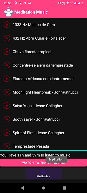 Soothing Meditation Music Screenshot 0