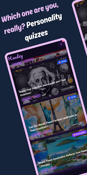 Headzy Quizzes Screenshot 0