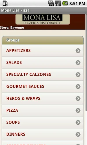 Mona Lisa Pizza Screenshot 1