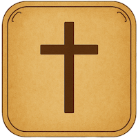 Floating Cross: Bible & Faith