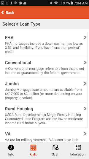 My Home Loan-GuaranteeMortgage Screenshot 2