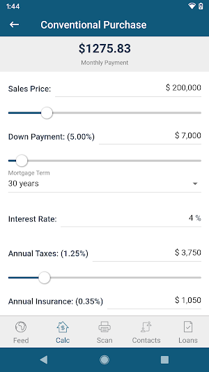 Expedient Mortgage Screenshot 2