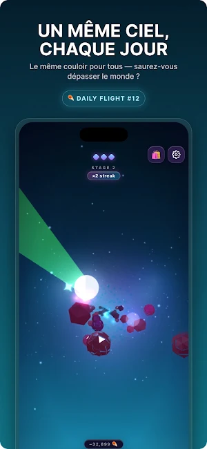 Nebula Glide: Space Arcade Screenshot 1