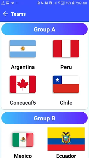 Copa America 2024 Live Schedul Screenshot 2