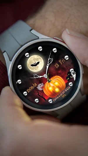 Halloween URX59 Watch face Screenshot 2