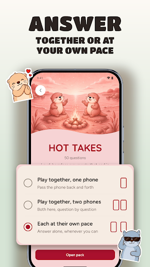Ottermates: Couples Game Screenshot 1