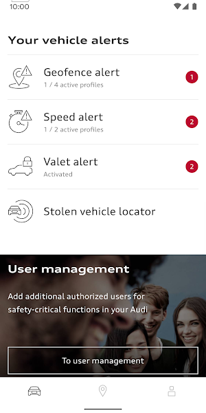 myAudi Screenshot 2