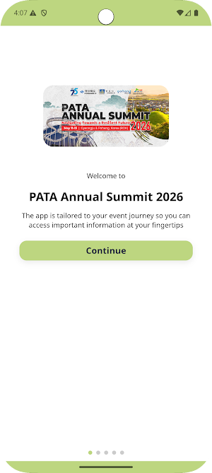 PATA Events Hub Screenshot 1